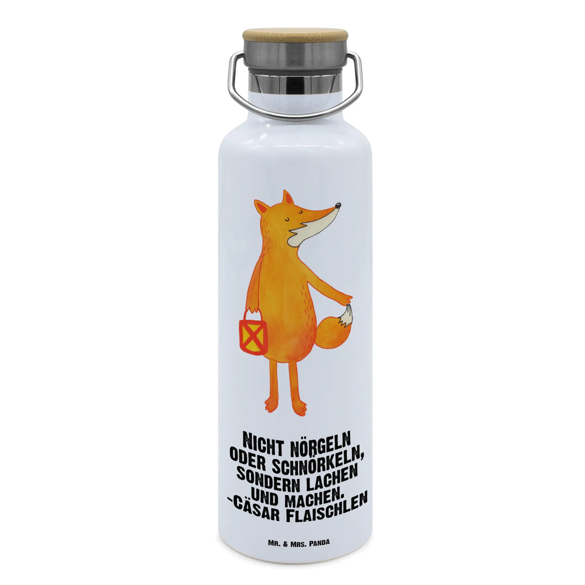 Drinks bottle Fox Lantern fox, foxes, forest wildlife, clever as a fox, animal lover, Lantern parade, Caesar Otto Hugo Flaischlen, Foxes, Fox, Spell comforting, Lantern, Cheer up, Lovesickness Spell, Saint Martin