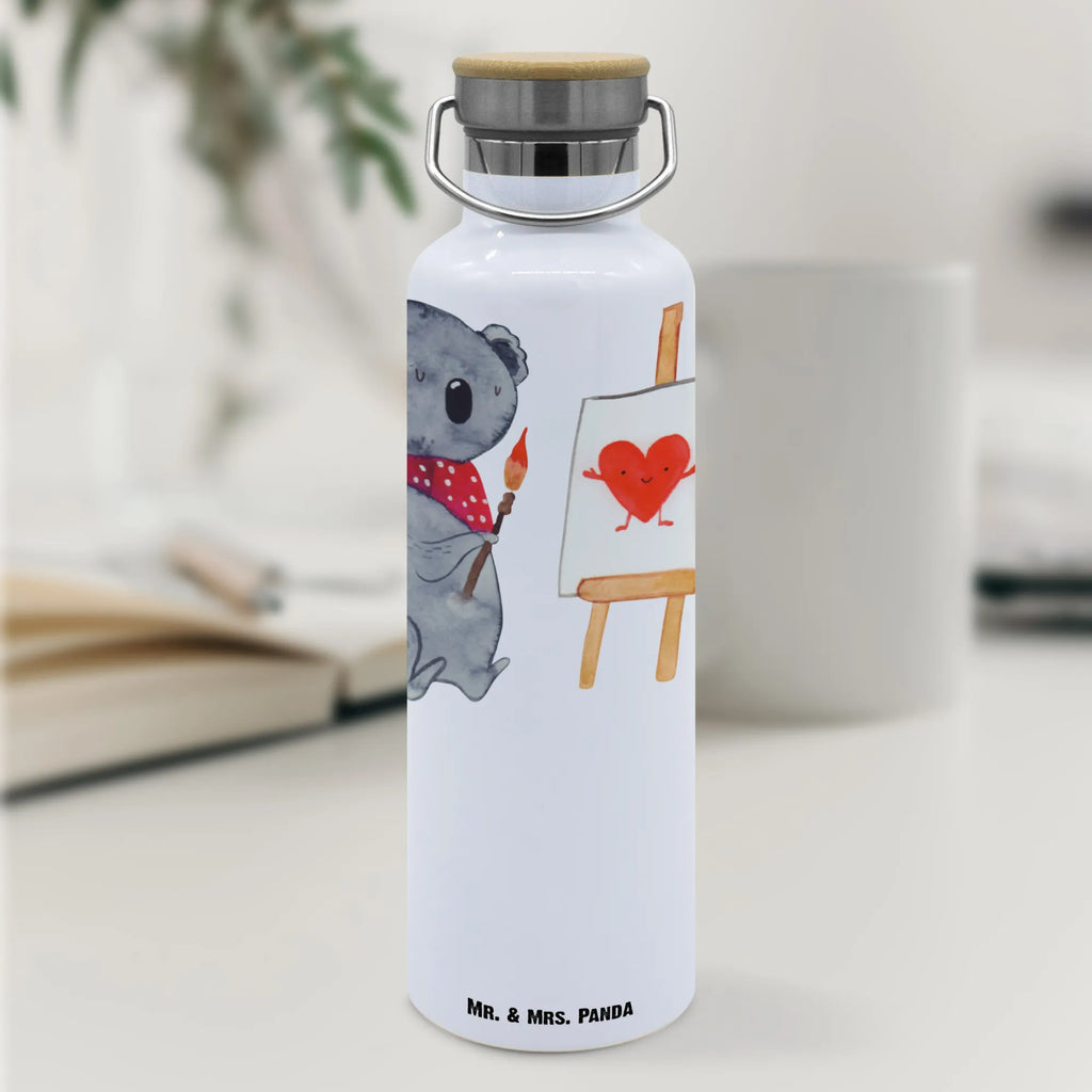 Trinkflasche Koala Künstler getränkebehälter, Edelstahlflasche, wasser trinkflasche, Thermoflasche, metall trinkflasche, Isolierflasche, thermobottle, Trinkgefäß, Trinkflasche, große wasserflasche, Getränkeflasche, Thermo-Trinkflasche, Edelstahl Trinkflasche, isolier trinkflasche, metallflasche, Trinkflasche Aus Edelstahl, thermos trinkflasche, Vakuumflasche, Isolierte Trinkflasche, große thermosflasche, Wasserflasche, Trinkbehälter, große trinkflasche, Thermosflasche, Koala, Koalabär, Liebesgeschenk, Liebensbeweis, Liebe, Zeichnen, Gefühle, Künstler