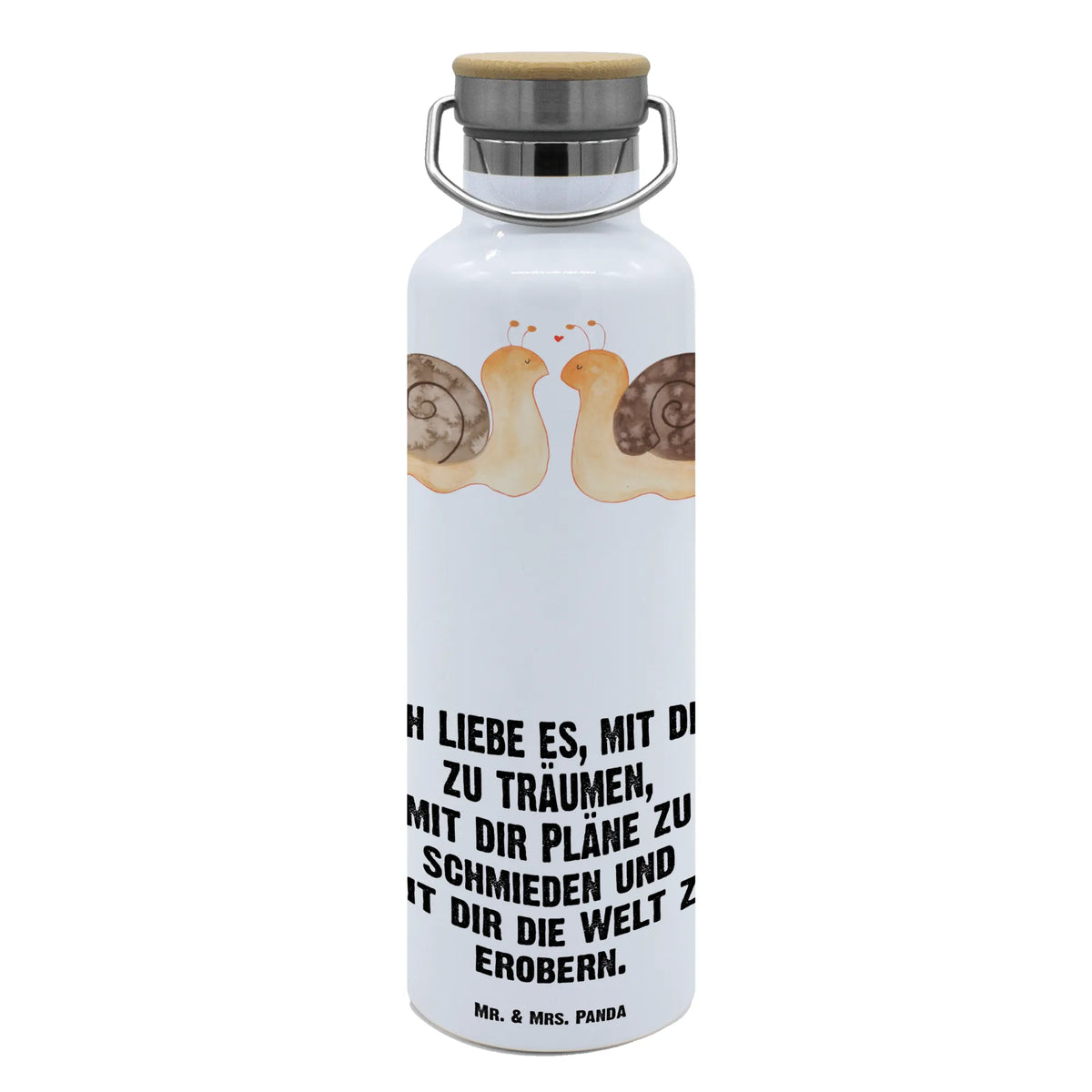 Drinks bottle Snails in love Trinkflasche Aus Edelstahl, Trinkflasche, Thermosflasche, getränkebehälter, Trinkgefäß, metall trinkflasche, Trinkbehälter, Getränkeflasche, große thermosflasche, Thermo-Trinkflasche, große trinkflasche, isolier trinkflasche, metallflasche, Vakuumflasche, Wasserflasche, große wasserflasche, thermos trinkflasche, Isolierte Trinkflasche, wasser trinkflasche, feldflasche, Warmhalteflasche, thermobottle, Edelstahlflasche, Verlobung, Freund, Heiraten, Partner, Heiratsantrag, Liebesgeschenk, Hocheitstag, Ehemann, Freundin, Ehefrau, Jahrestag, Liebe