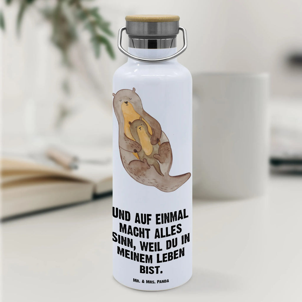 Drinks bottle otter child otter, marten, sea otter, European otter, water mammal, aquatic animal, baby otter, predator, water, otter gifts, animal lover, gift ideas for animal lovers, animal, mammal, water animal, gifts for people in love, Otter Sea Otter Lake Otter