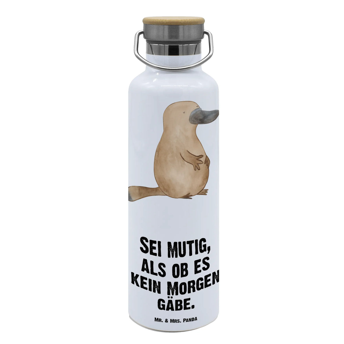 Trinkflasche Schnabeltier Mut Thermosflasche, Warmhalteflasche, Thermo-Trinkflasche, isolier trinkflasche, Trinkgefäß, feldflasche, thermos trinkflasche, große thermosflasche, Vakuumflasche, Trinkflasche, getränkebehälter, Isolierte Trinkflasche, wasser trinkflasche, Getränkeflasche, Wasserflasche, Edelstahlflasche, große trinkflasche, metall trinkflasche, große wasserflasche, Trinkflasche Aus Edelstahl, thermobottle, Trinkbehälter, metallflasche, Meer, Urlaub, Meerestiere, mutig, Training, Weltreise, Schnabeltiere, Lebensweisheit, Neustart, Mut, Arbeit, Schnabeltier, Büro, Motivation, Neuanfang, Raodtrip