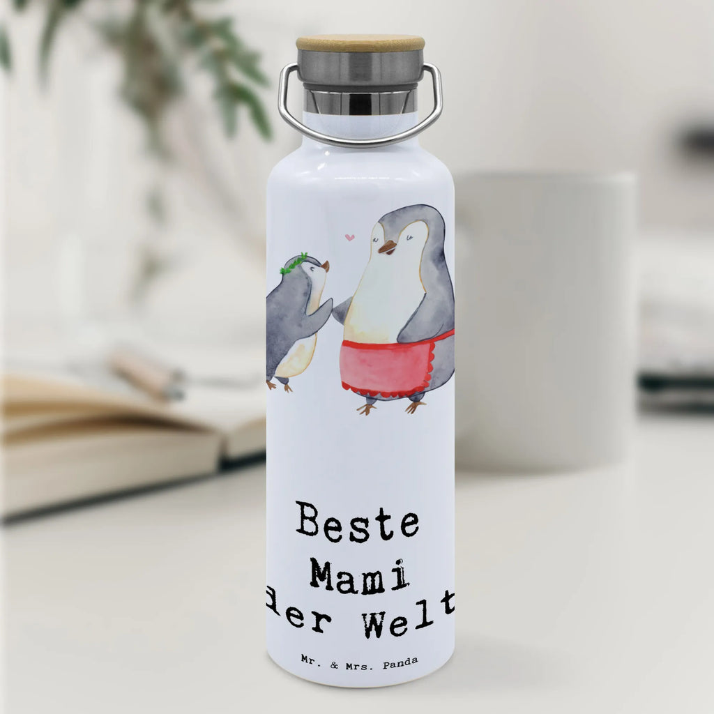 Drinks bottle penguin Best mom in the world for, thank you, gift, giving, birthday, birthday present, gift idea, souvenir, make you happy, gift tip, Daughter, Mother, Ma, Mama, Son, Mutti, Super Mom, Mommy, Mother&#39;s Day, Thank You, Best Mom, Best