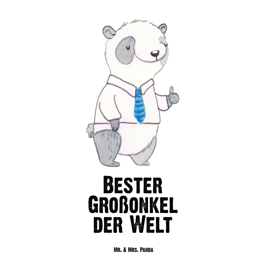 Butelka Panda Najlepszy wielki wujek na świecie dla, Dziękuję, Prezent, Wręczyć, Urodziny, Prezent urodzinowy, Pomysł na prezent, Podziękować, Upominek, Sprawić radość, Tip na prezent