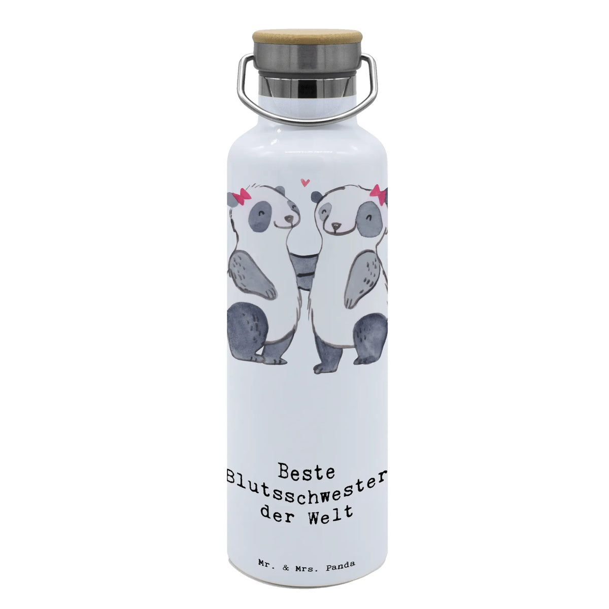 Trinkflasche Panda Beste Blutsschwester der Welt thermobottle, Getränkeflasche, Trinkflasche, Warmhalteflasche, wasser trinkflasche, getränkebehälter, feldflasche, metall trinkflasche, große thermosflasche, Trinkflasche Aus Edelstahl, Thermosflasche, große wasserflasche, isolier trinkflasche, Edelstahlflasche, Thermo-Trinkflasche, Wasserflasche, große trinkflasche, metallflasche, thermos trinkflasche, Trinkgefäß, Trinkbehälter, Isolierte Trinkflasche, Vakuumflasche, Geschenkidee, Geschenk, Schenken, Mitbringsel, Geburtstag, Geburtstagsgeschenk, für, Danke, Dankeschön, Bedanken, Freude machen, Geschenktipp, Schwester, Blutsschwester, Kleinigkeit, Geschwister, Blutsgeschwister, Beste, Bae, Schwesterherz, Liebe, Schwestern, Tochter, Freundin, Sister, Familie