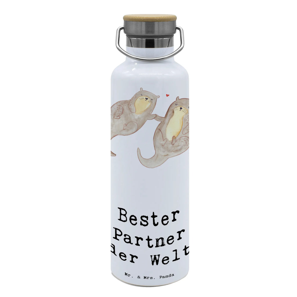 Drinks bottle otter Best partner in the world for, thank you, gift, giving, birthday, birthday present, gift idea, souvenir, make you happy, gift tip, Woman, Wife, Man, boyfriend, love, significant other, Husband. Girlfriend, Partner, Spouse, couple