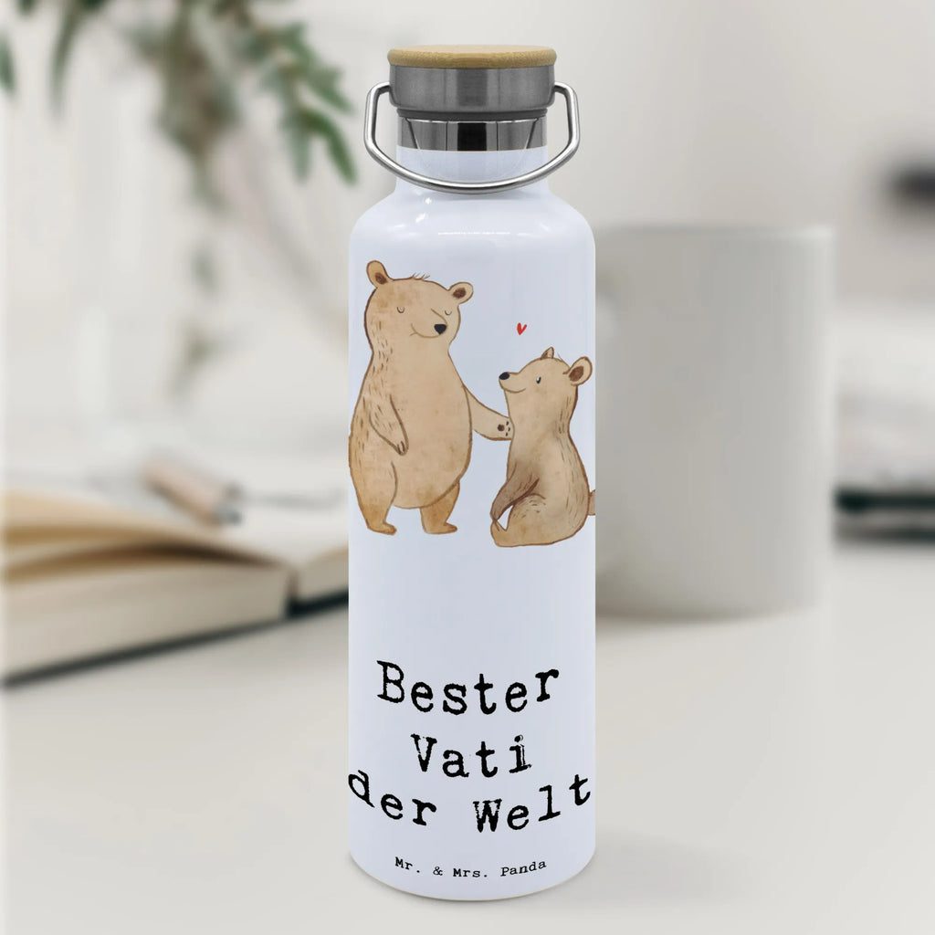 Drinks bottle bear World&#39;s Best Dad for, thank you, gift, giving, birthday, birthday present, gift idea, souvenir, make you happy, gift tip, dad, gift father, little thing, papa, daddy, best, man, papi, Father, family, parents