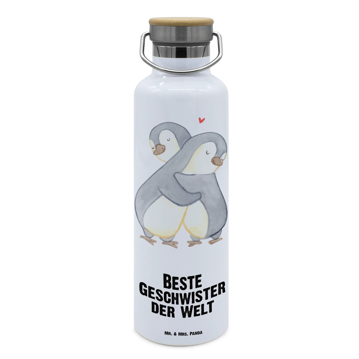 Trinkflasche Pinguin Beste Geschwister der Welt Edelstahlflasche, Trinkbehälter, isolier trinkflasche, metallflasche, große trinkflasche, Isolierte Trinkflasche, thermos trinkflasche, große wasserflasche, Trinkgefäß, Thermosflasche, Trinkflasche, große thermosflasche, getränkebehälter, Vakuumflasche, metall trinkflasche, Wasserflasche, thermobottle, Trinkflasche Aus Edelstahl, Thermo-Trinkflasche, Getränkeflasche, feldflasche, wasser trinkflasche, Warmhalteflasche, Geschenkidee, Geschenk, Schenken, Mitbringsel, Geburtstag, Geburtstagsgeschenk, für, Danke, Dankeschön, Bedanken, Freude machen, Geschenktipp, Schwestern, Bruder, Schwester, Brüder, Familie, Geschwisterchen, Nachwuchs, Geschwister