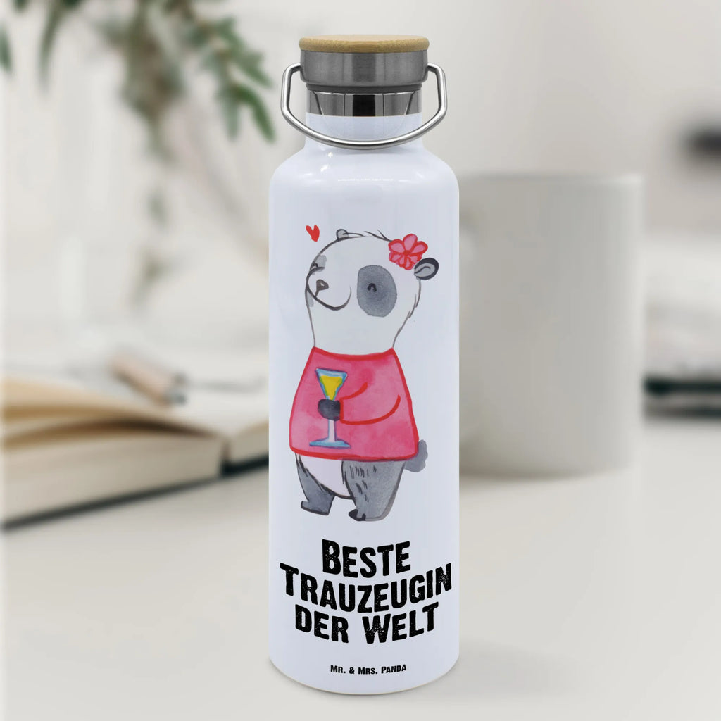Drinks bottle panda Best Maid of Honor in the World for, thank you, gift, giving, birthday, birthday present, gift idea, souvenir, make you happy, gift tip, wedding ceremony, Maid of honor, registry office, witness, wedding, JGA, bride, girlfriend, church, marriage
