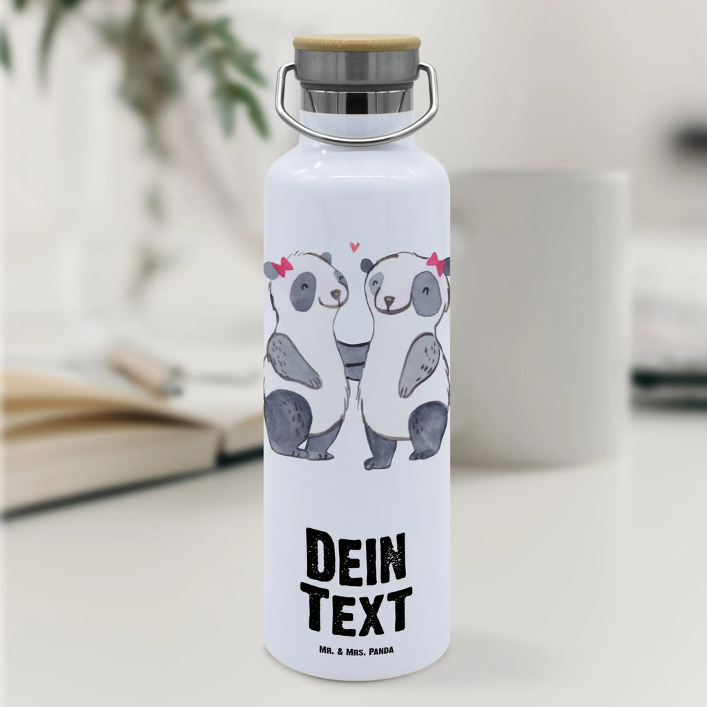 Personalised drinks bottle panda Best blood sister in the world for, thank you, gift, giving, birthday, birthday present, gift idea, souvenir, make you happy, gift tip, Siblings, Best, Love, Trifle, Sisters, Friend, Gift, Sister, Blood Sister, Blood Siblings, Daughter, Bae, Family
