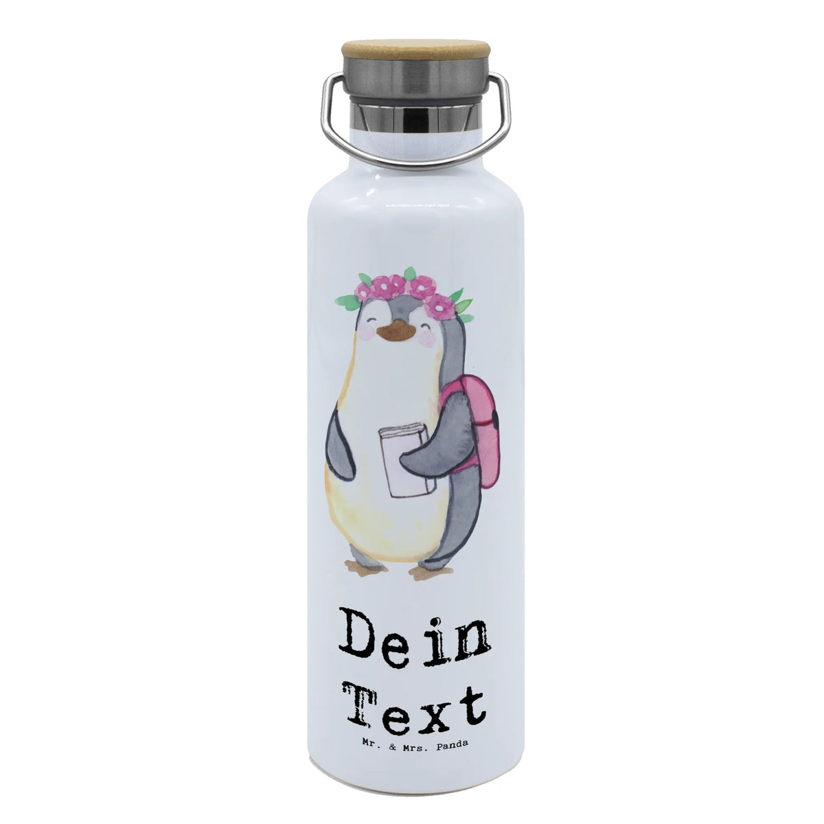 Personalised drinks bottle penguin Best granddaughter in the world for, thank you, gift, giving, birthday, birthday present, gift idea, souvenir, make you happy, gift tip, child from daughter, christening, child from son, granddaughter, grandpa, Granddaughter, grandchild, grandma