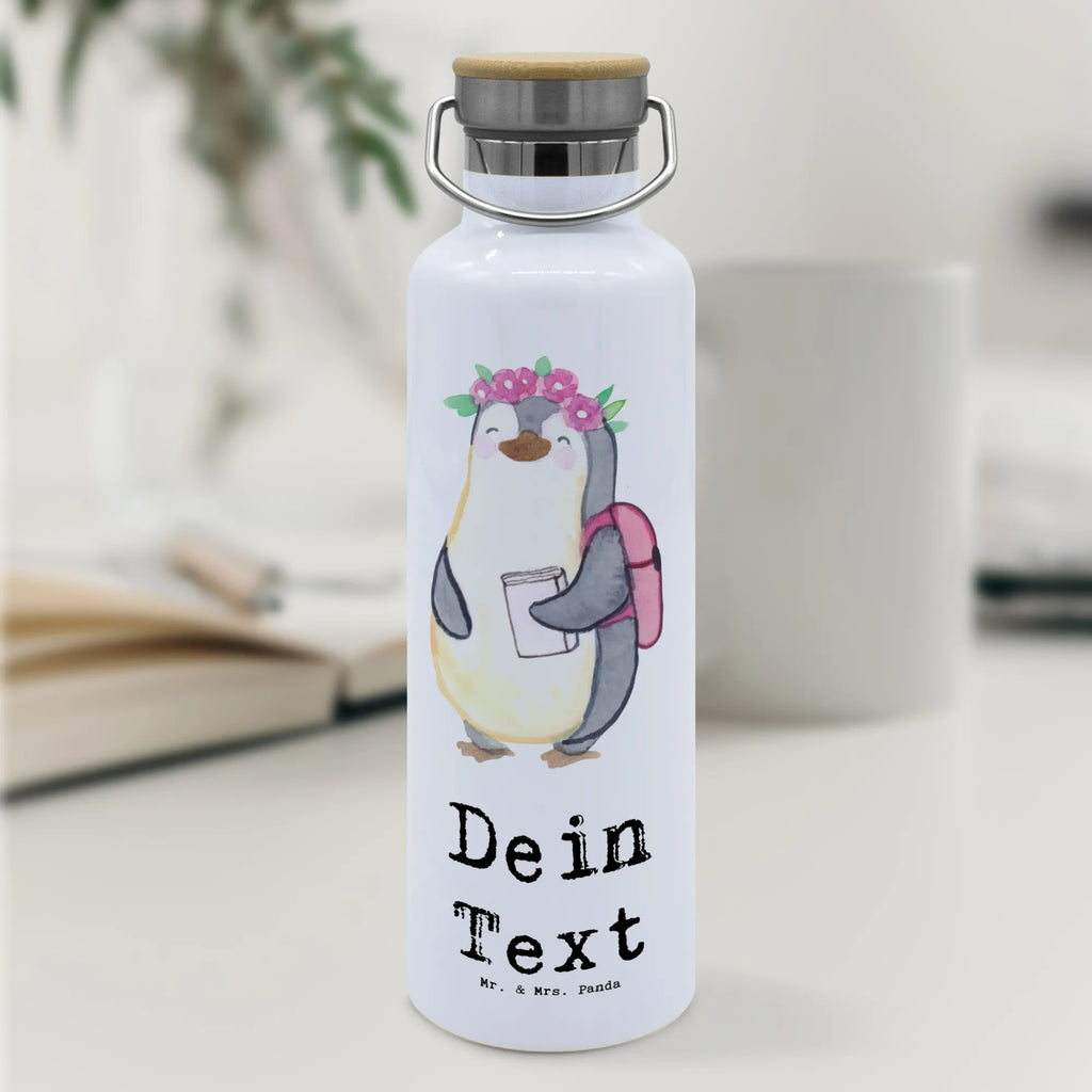 Personalised drinks bottle penguin Best granddaughter in the world for, thank you, gift, giving, birthday, birthday present, gift idea, souvenir, make you happy, gift tip, child from daughter, christening, child from son, granddaughter, grandpa, Granddaughter, grandchild, grandma