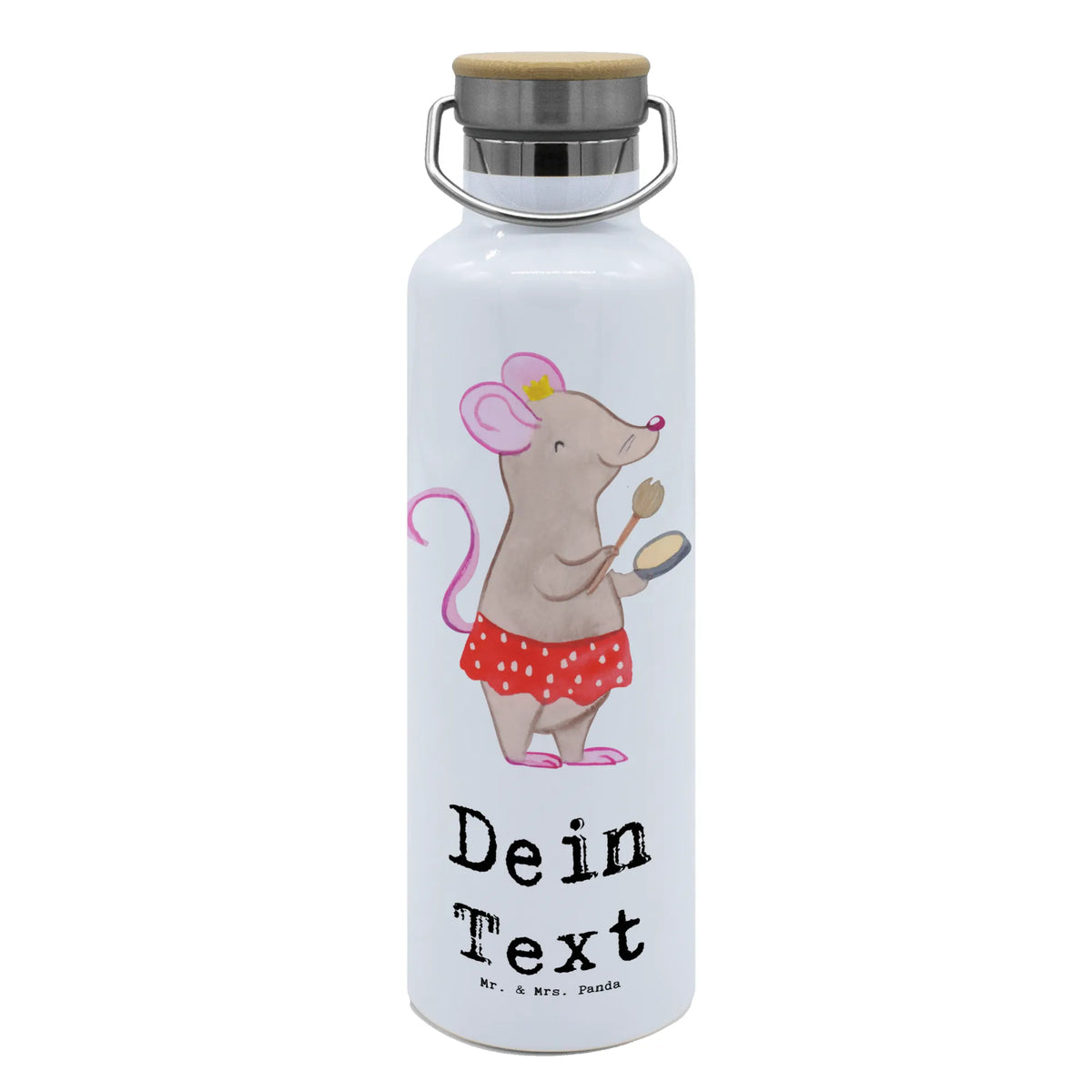 Personalised drinks bottle Mouse best niece in the world for, thank you, gift, giving, birthday, birthday present, gift idea, souvenir, make you happy, gift tip, brother's daughter, godfather, godchild, best, sister's daughter, christening, aunt, uncle, godmother, Niece
