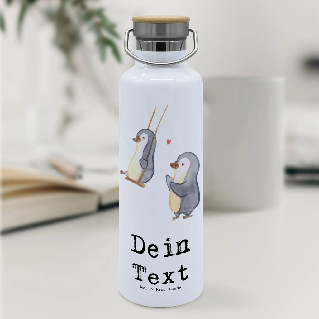 Personalised drinks bottle penguin Best grandma in the world for, thank you, gift, giving, birthday, birthday present, gift idea, souvenir, make you happy, gift tip, little thing, grandchild, best, grandpa, grandmother, granddaughter, grandma, grandson, Grandmother