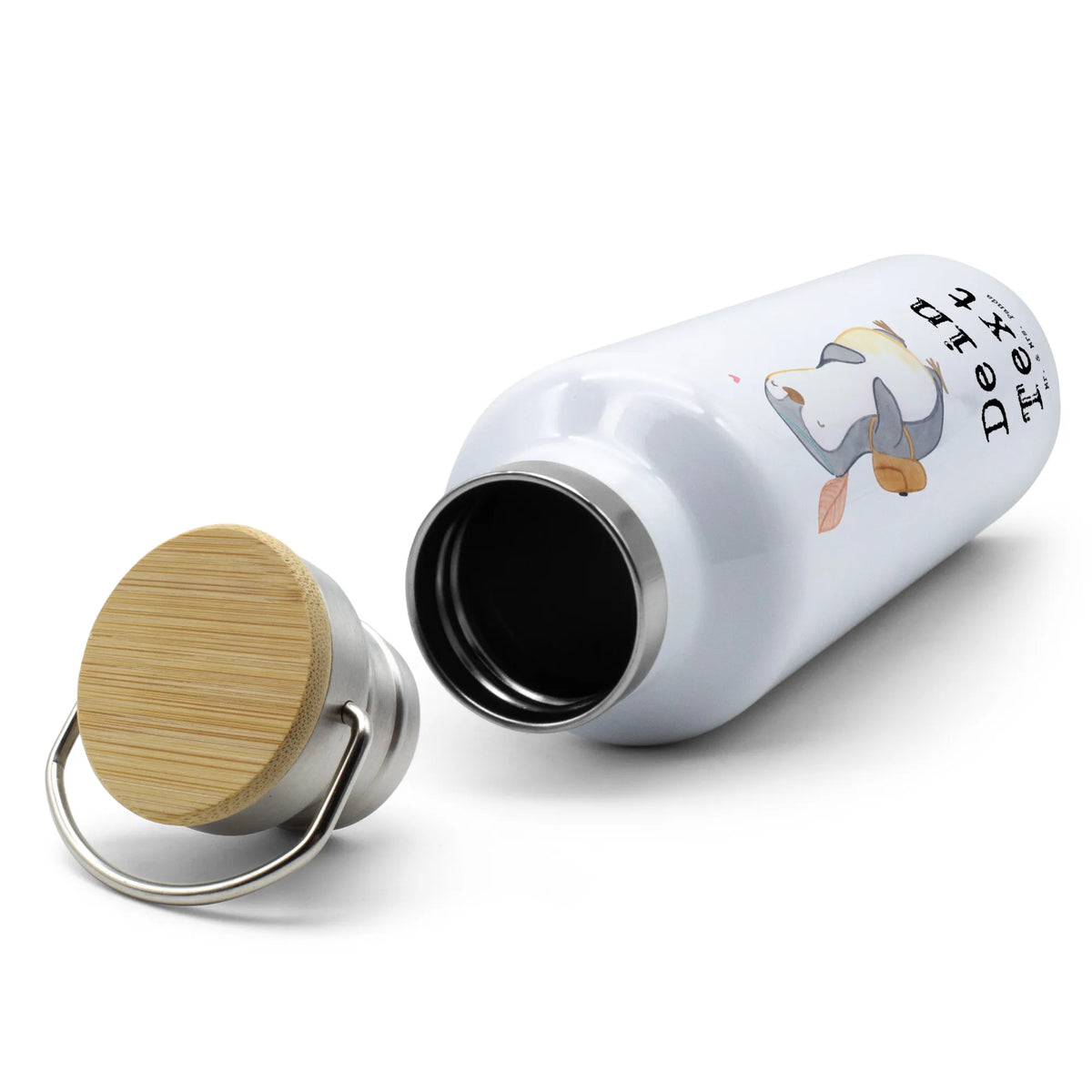 Personalised drinks bottle penguin Side trip Gift, sport, hobby, giving, thank you, award, profit, athlete, trip, travel, Make trips, destinations