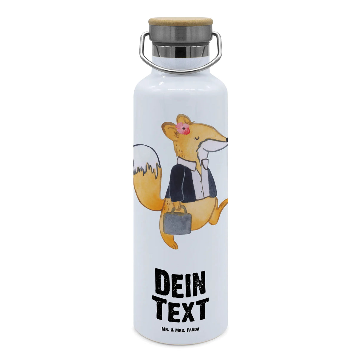 Personalizowana butelka na wodę Adwokatka serce Prezent, Dziękuję, Zawód, Wykształcenie, Jubileusz, Pożegnanie, Emerytura, Kolega, Koleżanka, Dawać, Pracownik, Współpracownik, Dziękuję bardzo