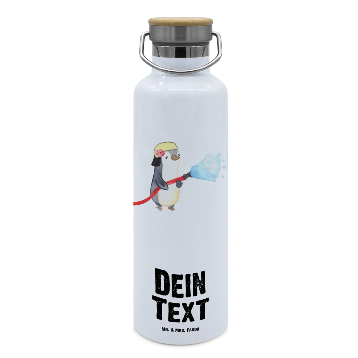 Personalised drinks bottle Firewoman Heart gift, sayings, gift idea, best, farewell gift, passing exam, anniversary, retirement, promotion, job start, profession
