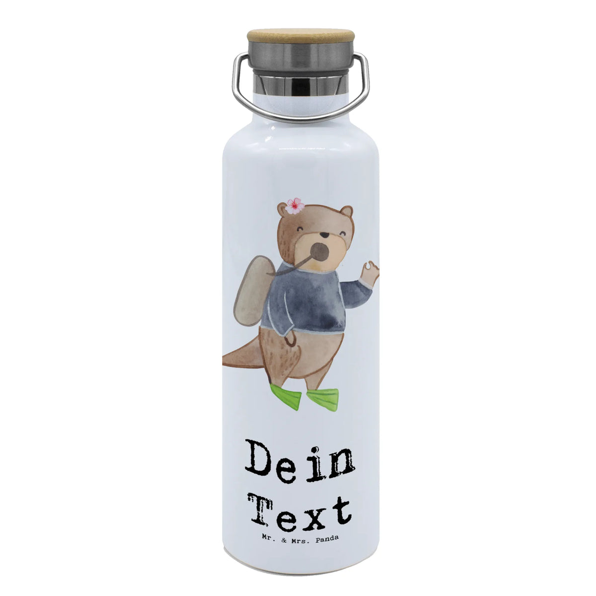 Personalised drinks bottle Dive Instructor Heart gift, sayings, gift idea, best, farewell gift, passing exam, anniversary, retirement, promotion, job start, profession