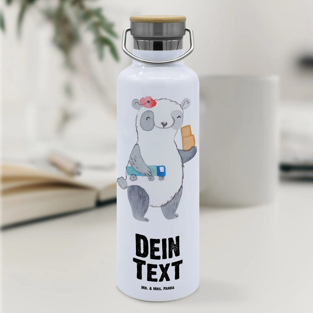 Personalised drinks bottle Freight Forwarding and Logistics Services Clerk Heart gift, gift idea, best, farewell gift, passing exam, anniversary, retirement, promotion, job start, sayings, funny, profession