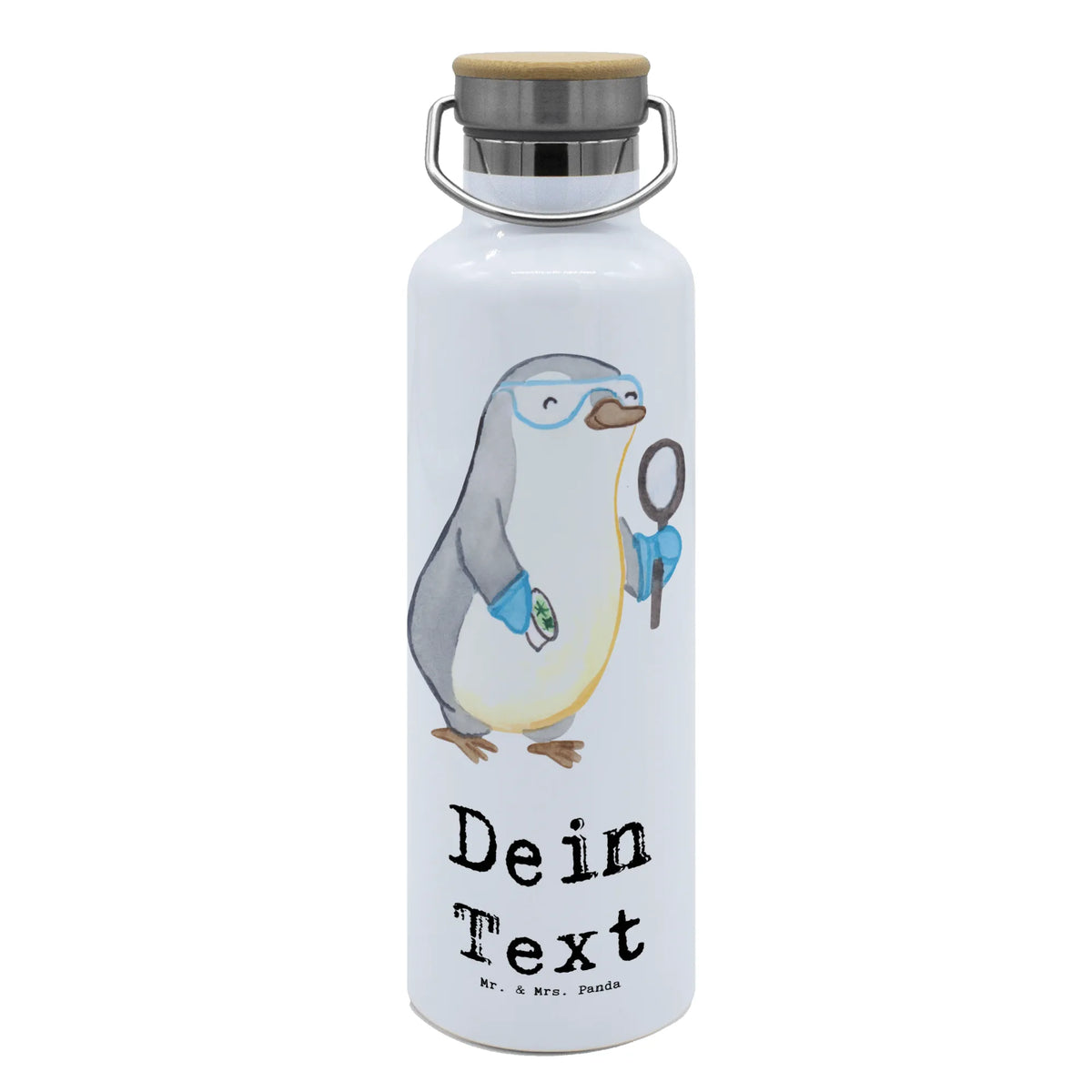Personalised drinks bottle Microbiologist heart gift, gift idea, best, farewell gift, passing exam, anniversary, retirement, promotion, job start, sayings, funny, profession