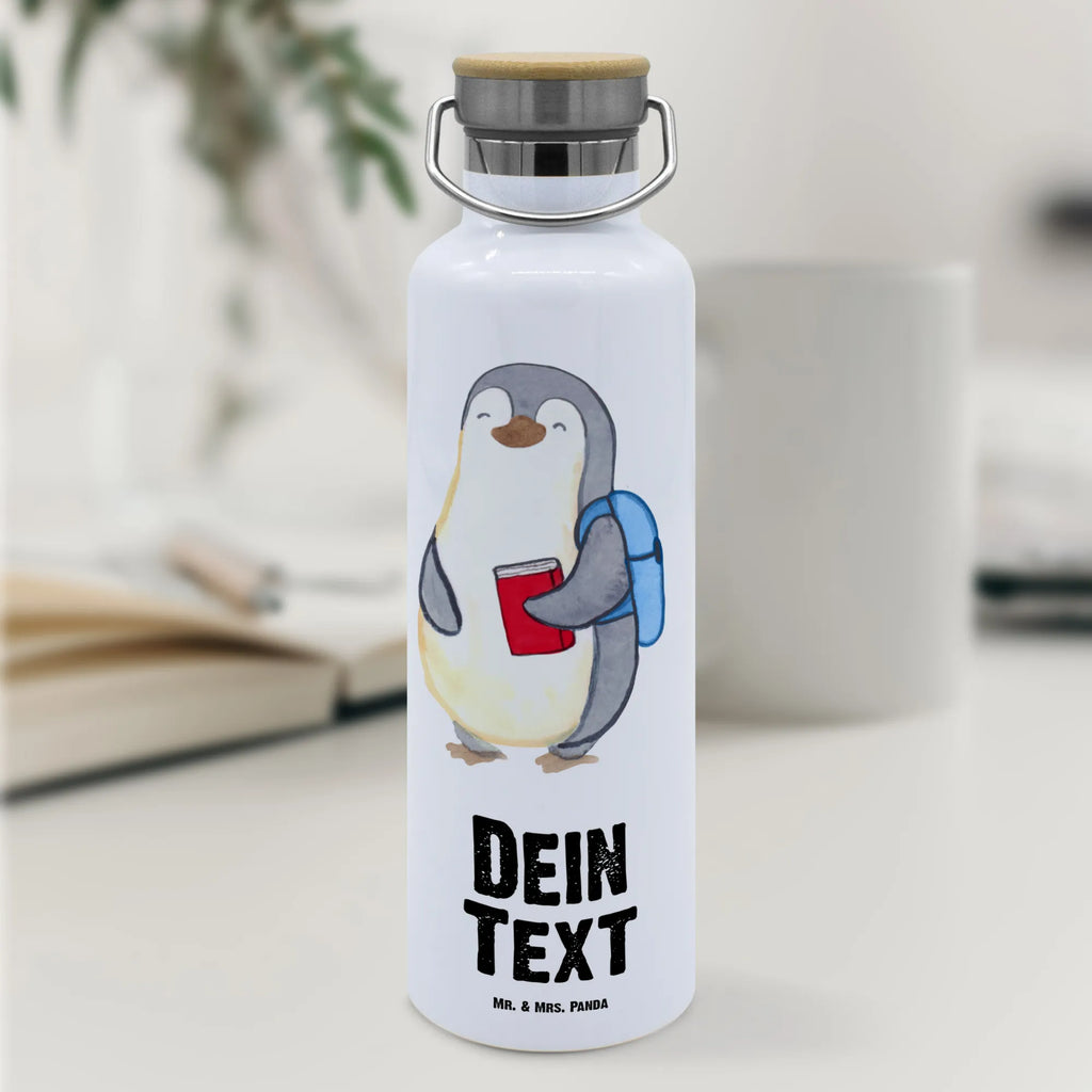 Personalised drinks bottle Student heart gift, gift idea, best, farewell gift, passing exam, anniversary, retirement, promotion, job start, sayings, funny, profession