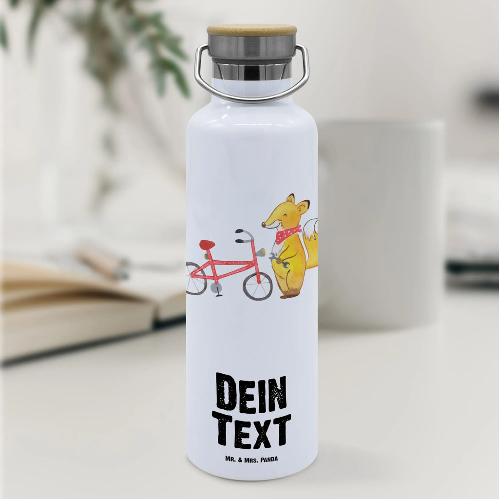 Personalised drinks bottle Two-wheeler mechanic Heart gift, gift idea, best, farewell gift, passing exam, anniversary, retirement, promotion, job start, sayings, funny, profession