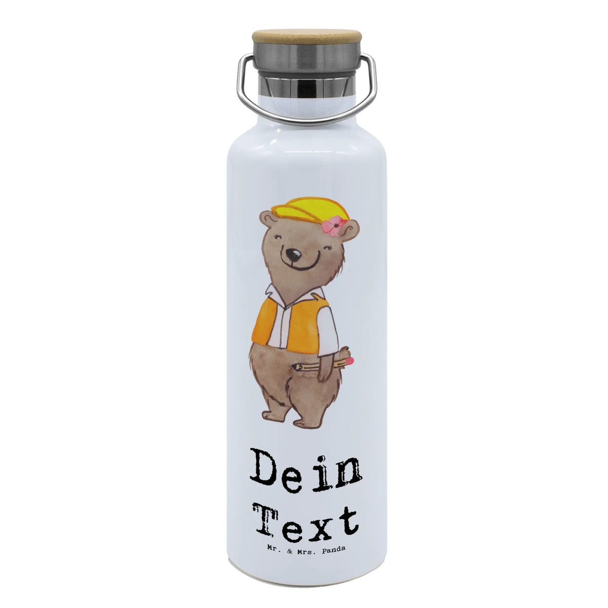 Personalised drinks bottle Civil Engineer Heart gift, gift idea, best, farewell gift, passing exam, anniversary, retirement, promotion, job start, sayings, funny, profession