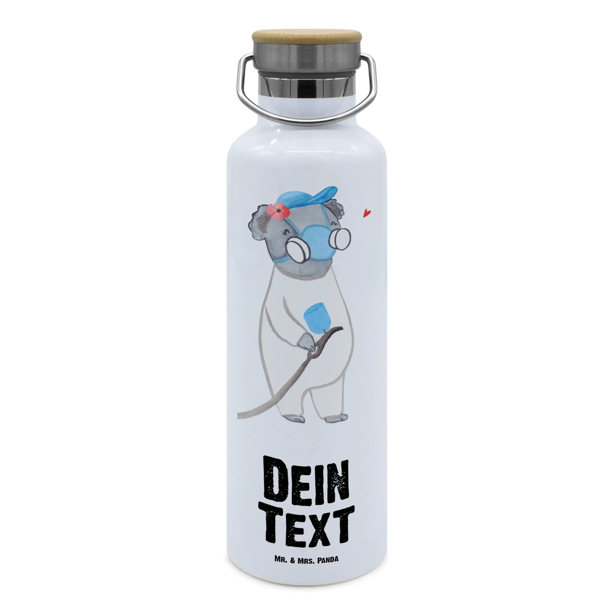 Personalised drinks bottle Painter heart gift, gift idea, best, farewell gift, passing exam, anniversary, retirement, promotion, job start, sayings, funny, profession