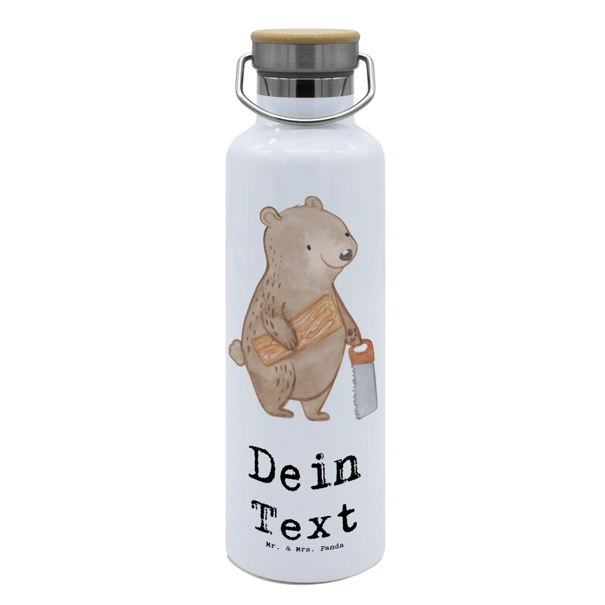Personalised drinks bottle Carpenter Heart gift, sayings, gift idea, best, farewell gift, passing exam, anniversary, retirement, promotion, job start, profession