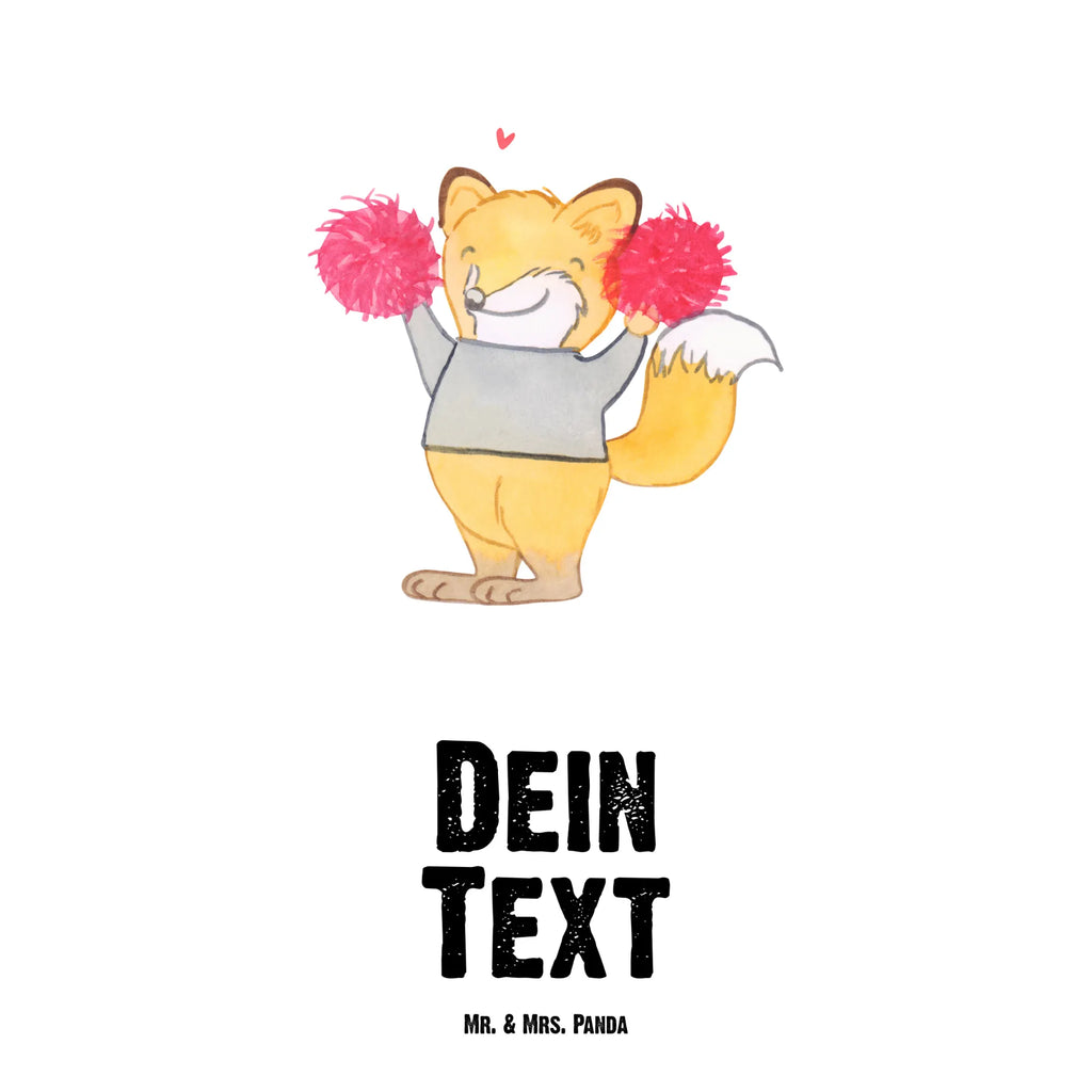 Personalizowana butelka na wodę lis Cheerleaderka Prezent, Sport, Dyscyplina sportowa, Hobby, Darować, Dziękuję, Dzięki, Wyróżnienie, Wygrana, Sportowiec