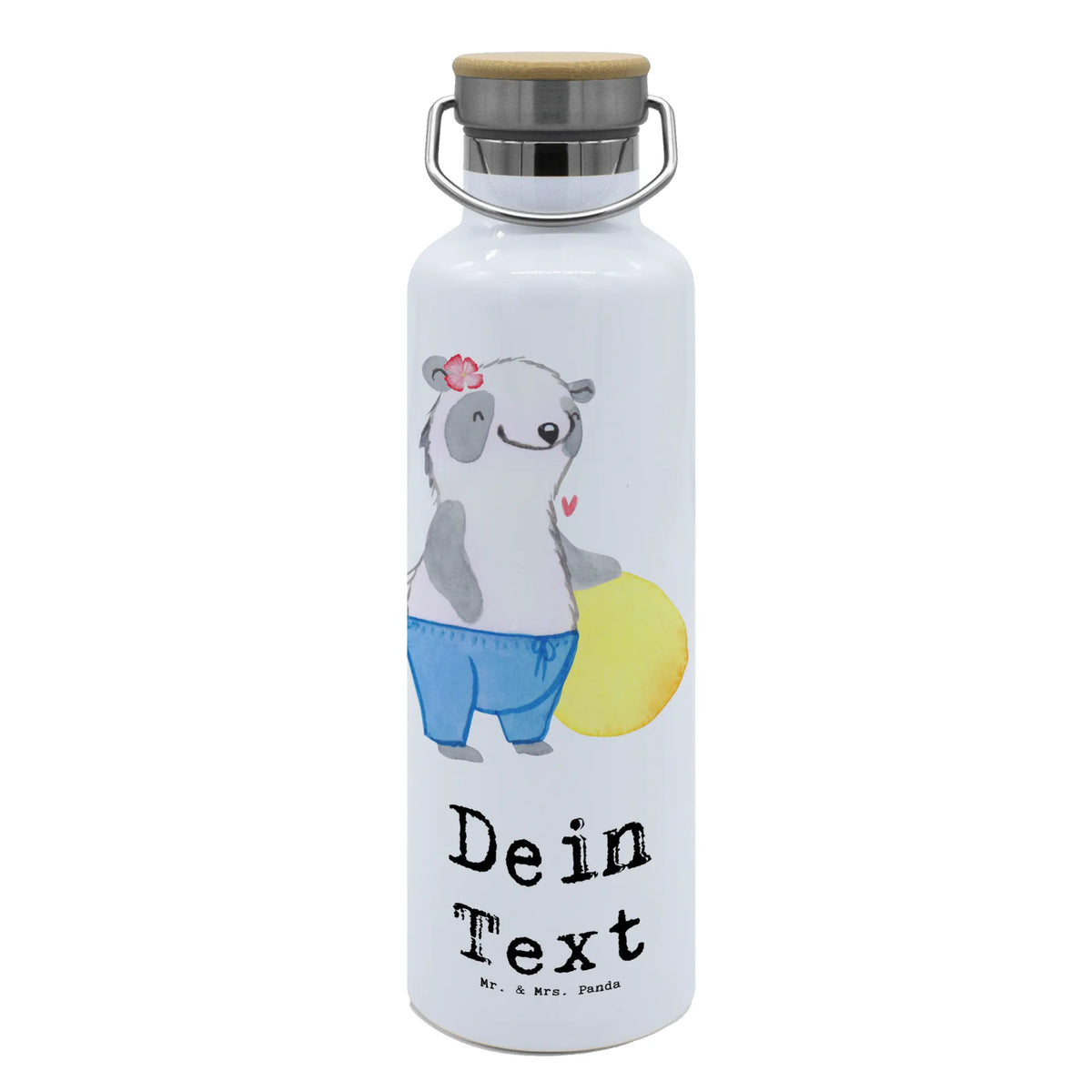 Personalised drinks bottle Female Physiotherapist Heart gift, sayings, gift idea, best, farewell gift, passing exam, anniversary, retirement, promotion, job start, profession