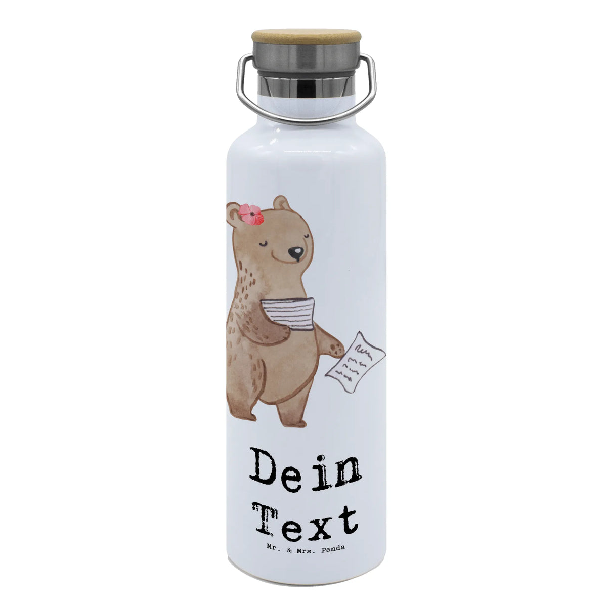 Personalised drinks bottle insolvency administrator heart gift, gift idea, best, farewell gift, passing exam, anniversary, retirement, promotion, job start, sayings, funny, profession