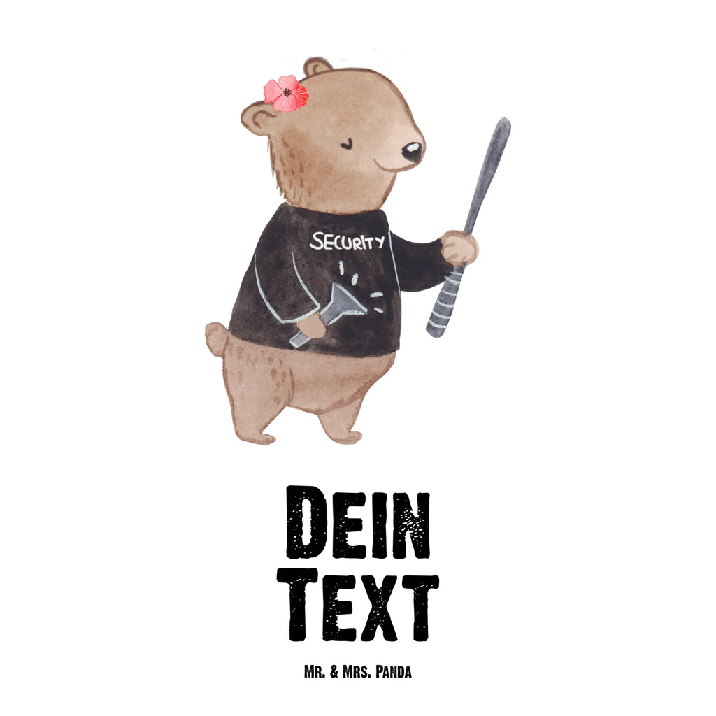 Personalised drinks bottle Security Officer Heart gift, gift idea, best, farewell gift, passing exam, anniversary, retirement, promotion, job start, sayings, funny, profession