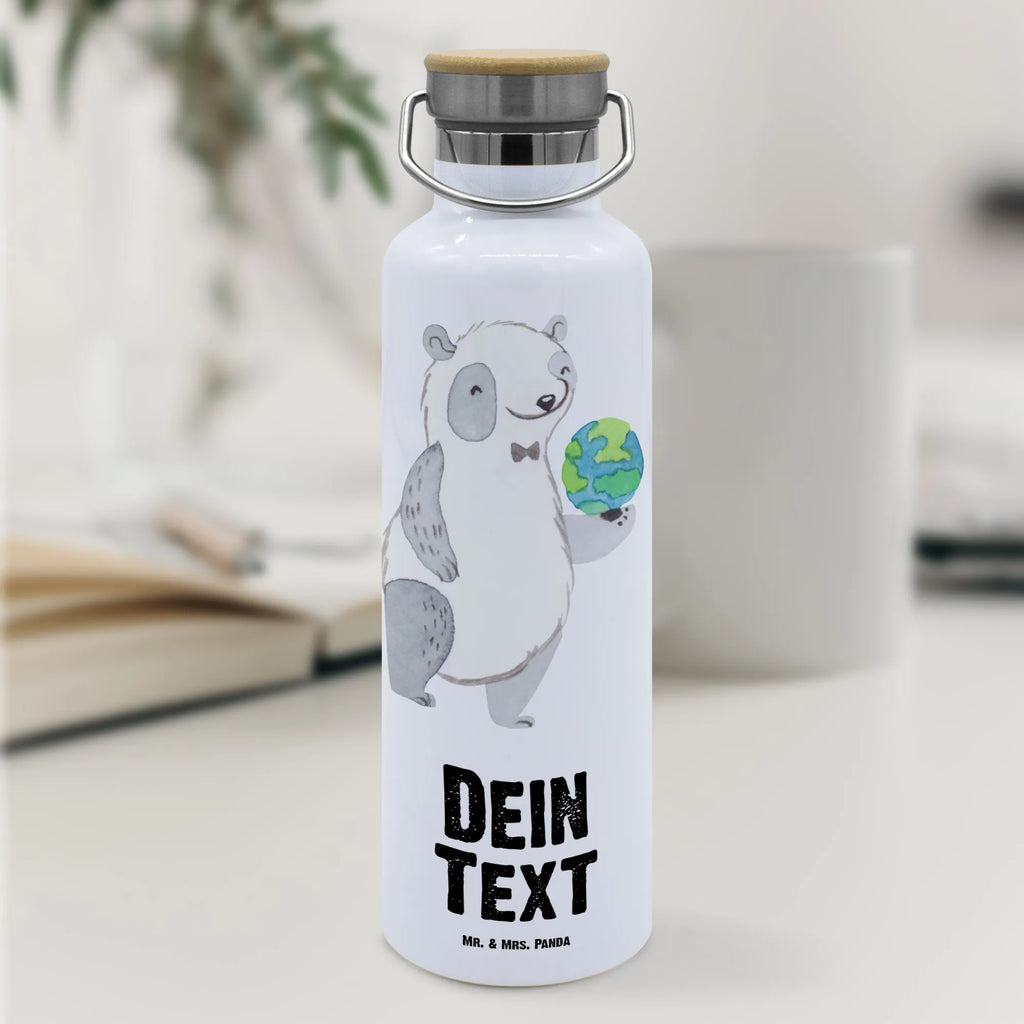 Personalised drinks bottle Travel Agent Heart gift, gift idea, best, farewell gift, passing exam, anniversary, retirement, promotion, job start, sayings, funny, profession