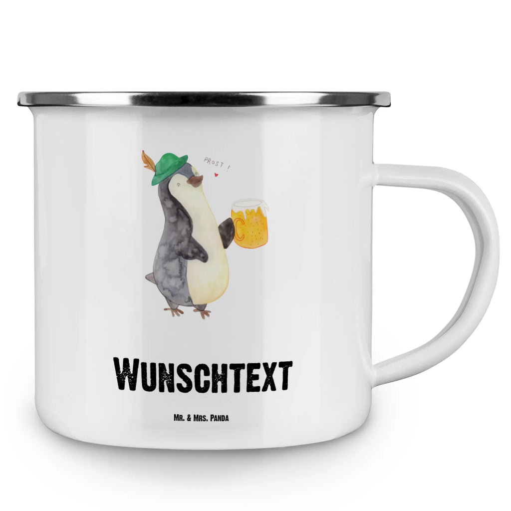 Personalised enamel cup Penguin Beer Penguin, North Pole, Winter, Penguins, penguins, Oktoberfest, beer