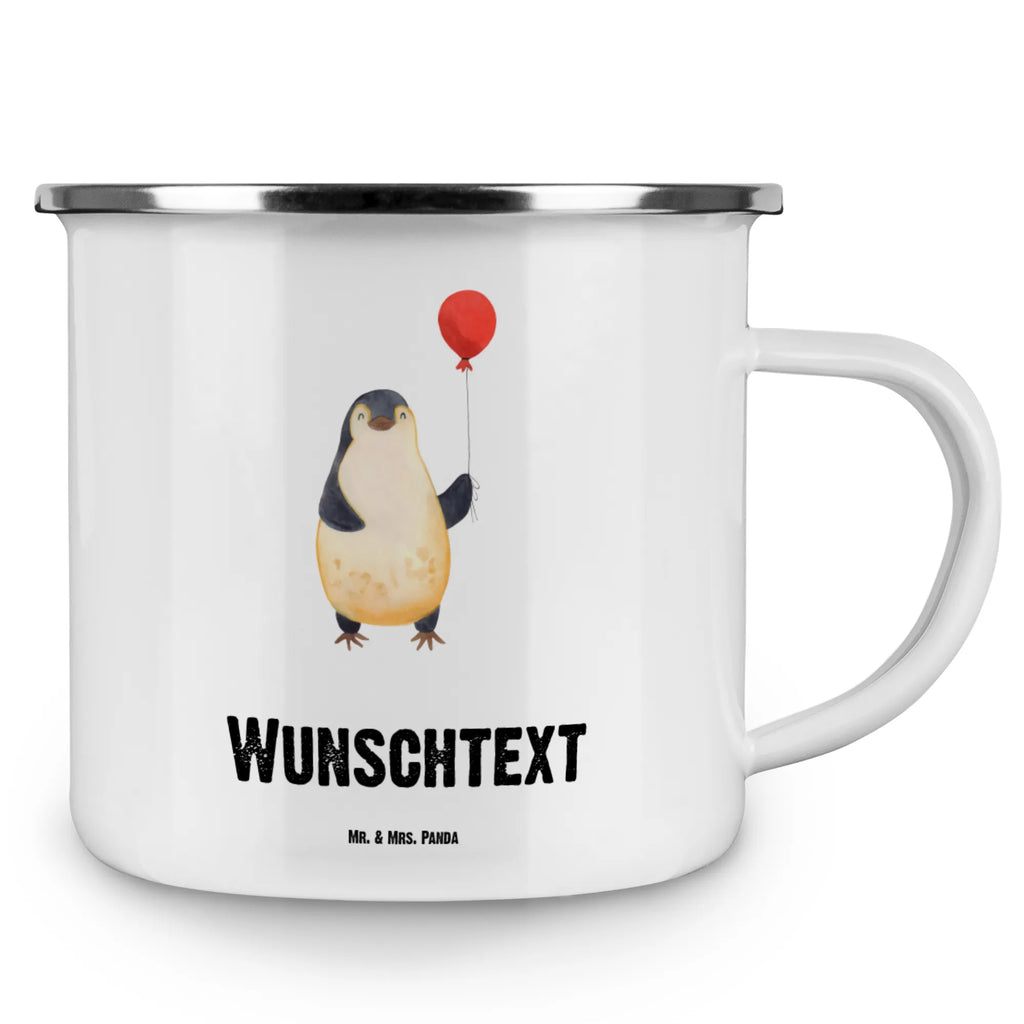 Personalisierte Emaille Tasse Pinguin Luftballon Campingtasse bedrucken, personalisierte tasse, tasse selbst gestalten, tassen bedrucken, personalisierte tassen, Campingtasse personalisiert, Namenstasse, Emaille Tasse personalisiert, tasse bedrucken, Emaille Tasse mit Namen, Campinggeschirr personalsisert, tasse mit namen, Pinguin, Geschenk Freundin, neues Leben, Neustart, Luftballon, Glück, Motivation, Tagträume, Lebenslust, Liebe, Pinguine, Geschenkidee, beste Freundin