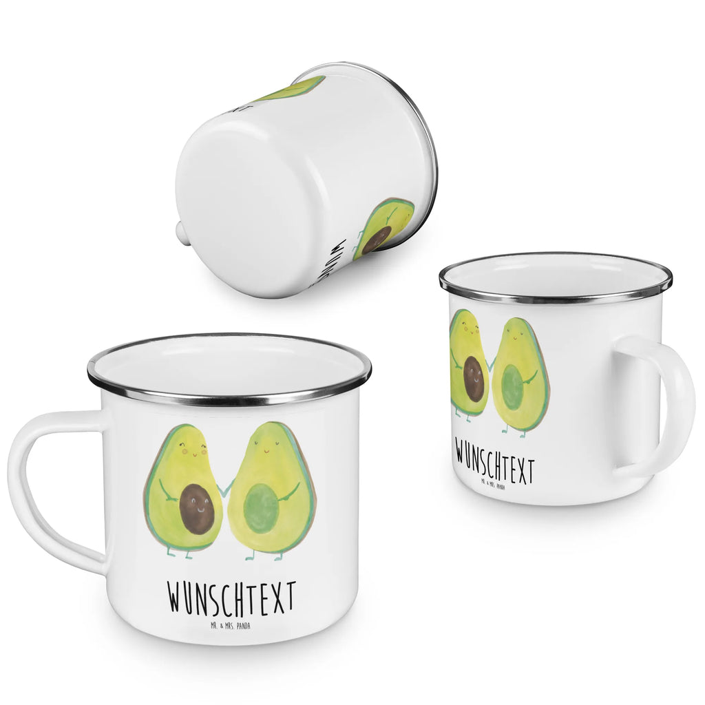 Personalisierte Emaille Tasse Avocado Pärchen Emaille Tasse mit Namen, Namenstasse, tasse bedrucken, Emaille Tasse personalisiert, tasse mit namen, Campingtasse bedrucken, tassen bedrucken, Campingtasse personalisiert, personalisierte tasse, Campinggeschirr personalsisert, tasse selbst gestalten, personalisierte tassen, Avocado, Veggie, Vegan, Gesund, Familie, Avocuddle, Avocados, Schwangerschaft, Geburt, Liebe, Hochzeit, Babyshower, Kinder, Babyparty