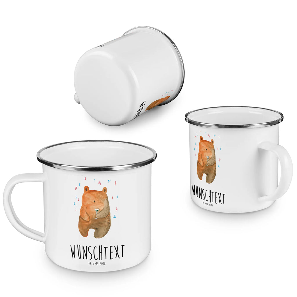 Personalisierte Emaille Tasse Bär Party tasse selbst gestalten, tasse mit namen, Emaille Tasse mit Namen, Emaille Tasse personalisiert, personalisierte tasse, tasse bedrucken, Campingtasse personalisiert, Campingtasse bedrucken, Namenstasse, personalisierte tassen, Campinggeschirr personalsisert, tassen bedrucken, Bär, Teddy, Teddybär, Geburtstag, Party, Gute Laune, Geburtstagsgeschenk, Mitbringsel, Geschenk, Abfeiern, Feiern, Lustig