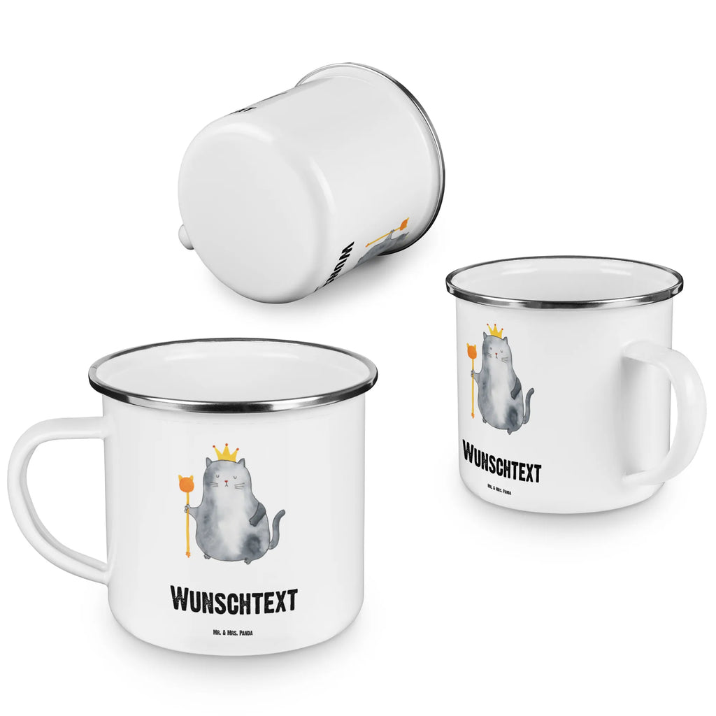 Personalisierte Emaille Tasse Katzen Koenig tassen bedrucken, Emaille Tasse mit Namen, Campinggeschirr personalsisert, tasse mit namen, Emaille Tasse personalisiert, tasse bedrucken, Namenstasse, tasse selbst gestalten, personalisierte tasse, Campingtasse bedrucken, personalisierte tassen, Campingtasse personalisiert, Katze, Katzenmotiv, Katzenfan, Katzendeko, Katzenfreund, Katzenliebhaber, Katzenprodukte, Katzenartikel, Katzenaccessoires, Katzensouvenirs, Katzenliebhaberprodukte, Katzenmotive, Einzug, Umzug, Familie, Cat, Kater, König, Mietzhaus, Cats, Katzen, Queen, Haustier, Katzenhalter, erste eigenen Wohnung, Wohnung, Katzenbesitzerin, Königin, Mietze