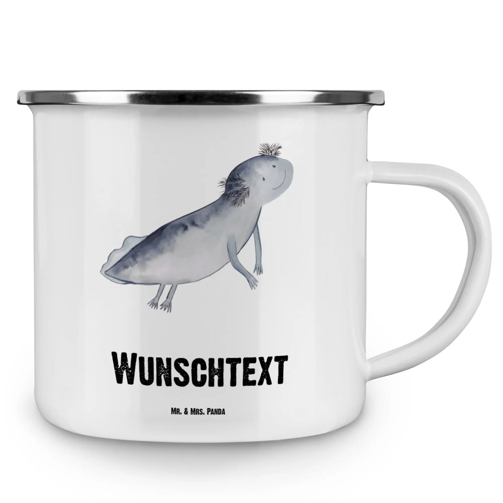 Personalised enamel cup axolotl To swim Axolotl, Axelotl, marine animals, Mexican walking fish, salamander, axolot, tail, solutions, amphibians, problem, motivation, problems