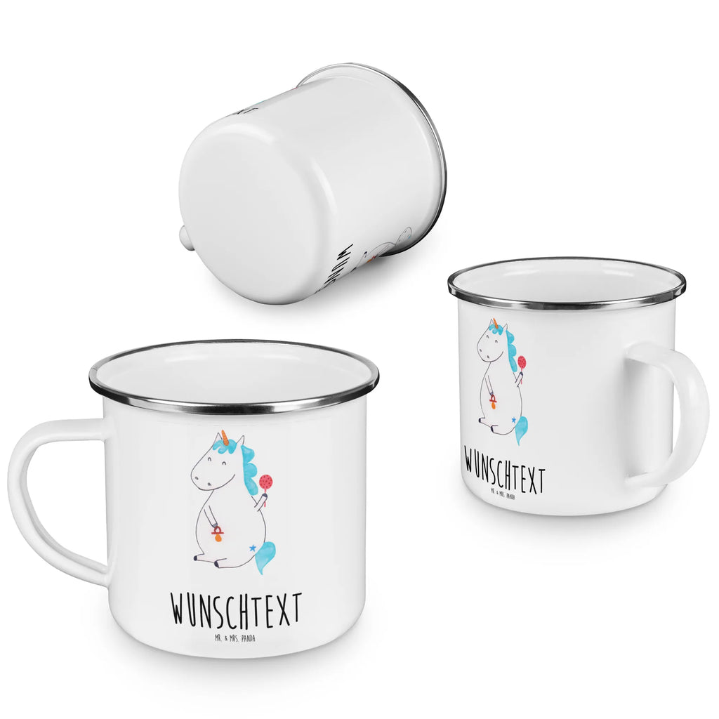 Personalised enamel cup unicorn infant unicorn, unicorns, parents, first child, birth, kids, birthday, offspring, birth gift, baby, baby happiness, birth present, mother