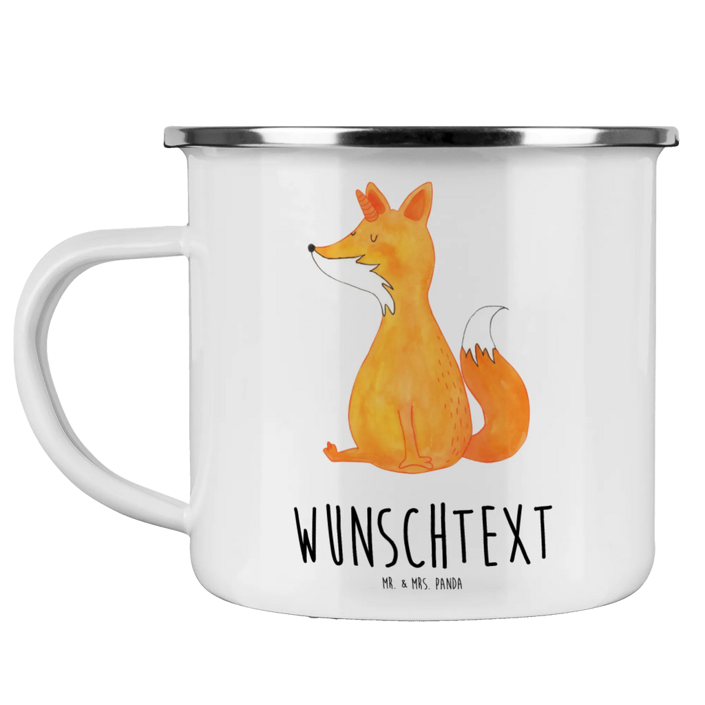 Personalised enamel cup unicorn Fox unicorn, unicorns, foxycorn, fox, fox horns, foxes