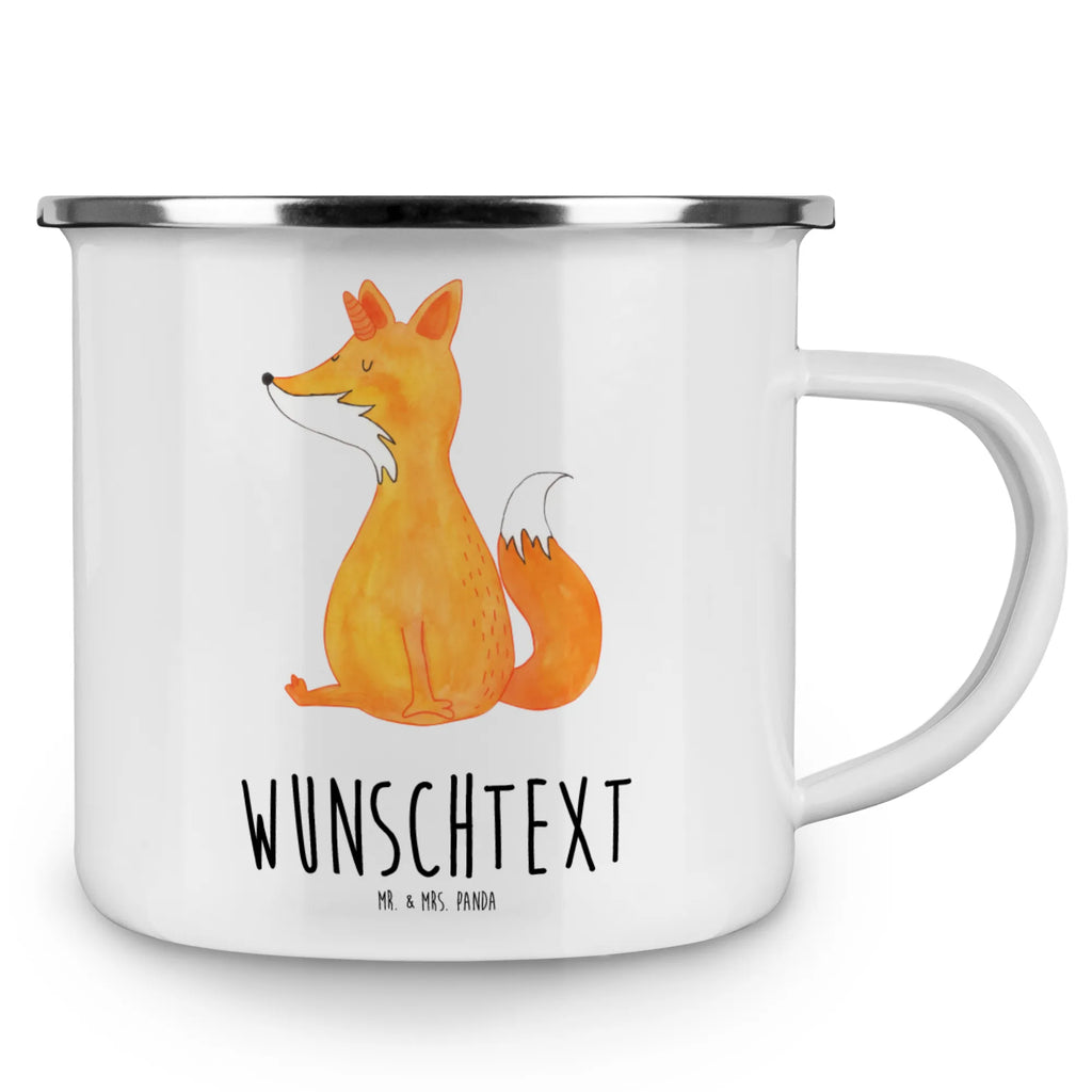 Personalised enamel cup unicorn Fox unicorn, unicorns, foxycorn, fox, fox horns, foxes