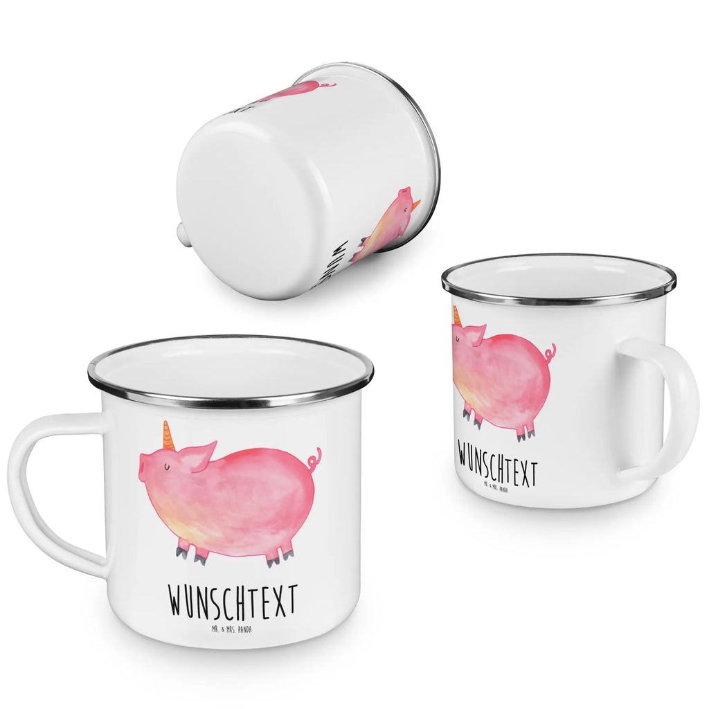Personalisierte Emaille Tasse Einhorn Schweinhorn personalisierte tasse, tassen bedrucken, tasse bedrucken, tasse mit namen, tasse selbst gestalten, Campinggeschirr personalsisert, Campingtasse bedrucken, personalisierte tassen, Emaille Tasse personalisiert, Emaille Tasse mit Namen, Campingtasse personalisiert, Namenstasse, Einhorn, Einhörner, Einhorn Deko, Unicorn, Bauer, Piggy, englisch, funny, geschenk, Schwein, Spruch, english, witzig. lustig, Schweinhorn, Pig, Party, Spaß