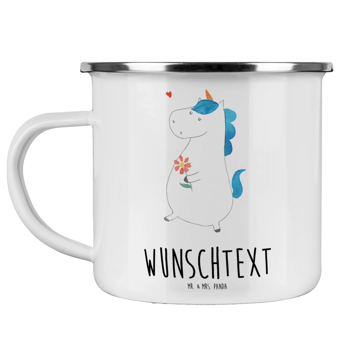 Personalised enamel cup unicorn Stroll unicorn, unicorns, Sister, Good Luck, Flowers, Mother, bff gift, Glitter, Joy, Walk, Girlfriend present, Motivation, Unicorn
