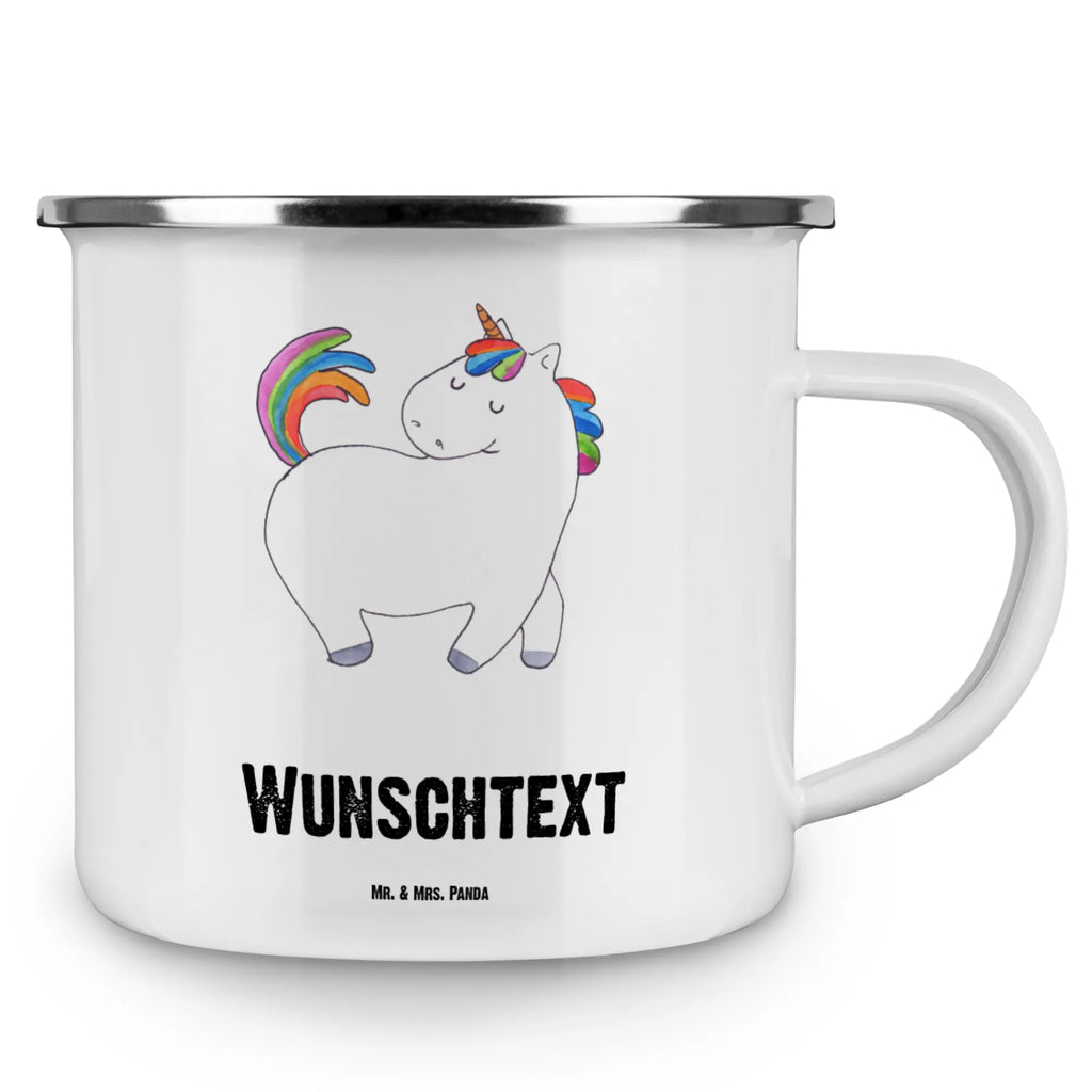 Personalisierte Emaille Tasse Einhorn stolzierend Namenstasse, tasse selbst gestalten, tassen bedrucken, tasse bedrucken, Campinggeschirr personalsisert, Campingtasse bedrucken, personalisierte tasse, tasse mit namen, personalisierte tassen, Campingtasse personalisiert, Emaille Tasse personalisiert, Emaille Tasse mit Namen, Einhorn, Einhörner, Einhorn Deko, Unicorn, Reiten, Freundin, anders, stolz, Reiter, bunt, Pferd, Geschenk