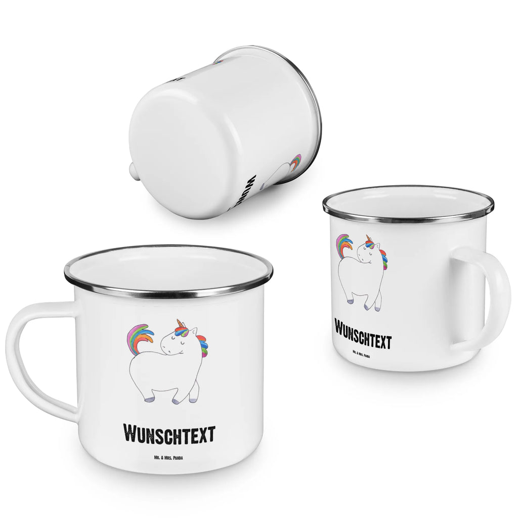 Personalisierte Emaille Tasse Einhorn stolzierend Namenstasse, tasse selbst gestalten, tassen bedrucken, tasse bedrucken, Campinggeschirr personalsisert, Campingtasse bedrucken, personalisierte tasse, tasse mit namen, personalisierte tassen, Campingtasse personalisiert, Emaille Tasse personalisiert, Emaille Tasse mit Namen, Einhorn, Einhörner, Einhorn Deko, Unicorn, Reiten, Freundin, anders, stolz, Reiter, bunt, Pferd, Geschenk