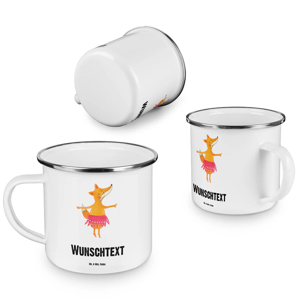 Personalisierte Emaille Tasse Fuchs Ballerina Emaille Tasse mit Namen, personalisierte tassen, tassen bedrucken, Campingtasse personalisiert, Campinggeschirr personalsisert, personalisierte tasse, Namenstasse, Emaille Tasse personalisiert, tasse selbst gestalten, Campingtasse bedrucken, tasse mit namen, tasse bedrucken, Fuchs, Tänzerin, Geburtstag, Fuchs Spruch, Tanzen, Ballerina, Füchse, Party, Füchsin, Ballett, Einladung
