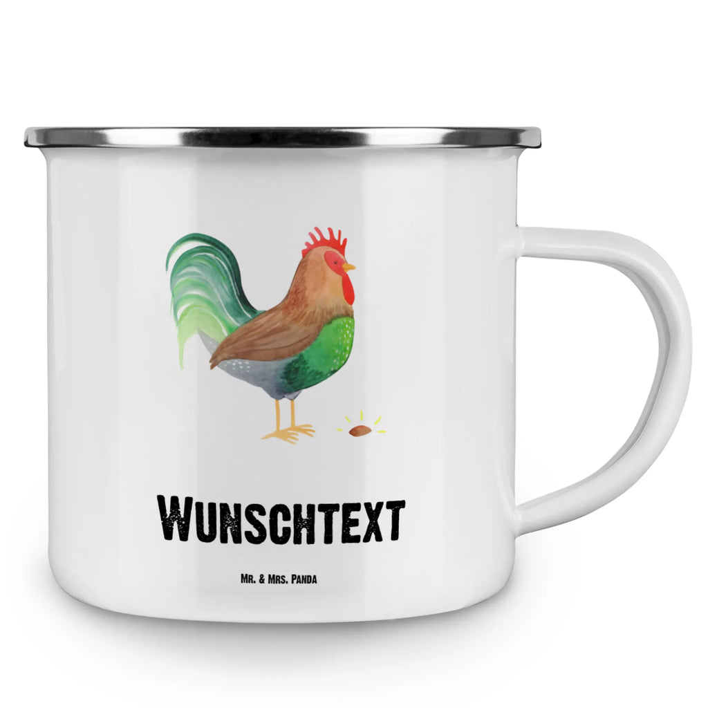 Personalisierte Emaille Tasse Hahn mit Korn tasse bedrucken, Campinggeschirr personalsisert, tassen bedrucken, tasse selbst gestalten, tasse mit namen, Emaille Tasse personalisiert, personalisierte tasse, Namenstasse, Campingtasse bedrucken, Emaille Tasse mit Namen, personalisierte tassen, Campingtasse personalisiert, Bauernhof, Hoftiere, Landwirt, Landwirtin, Korn, Eier, Natur, Hahn, Henne