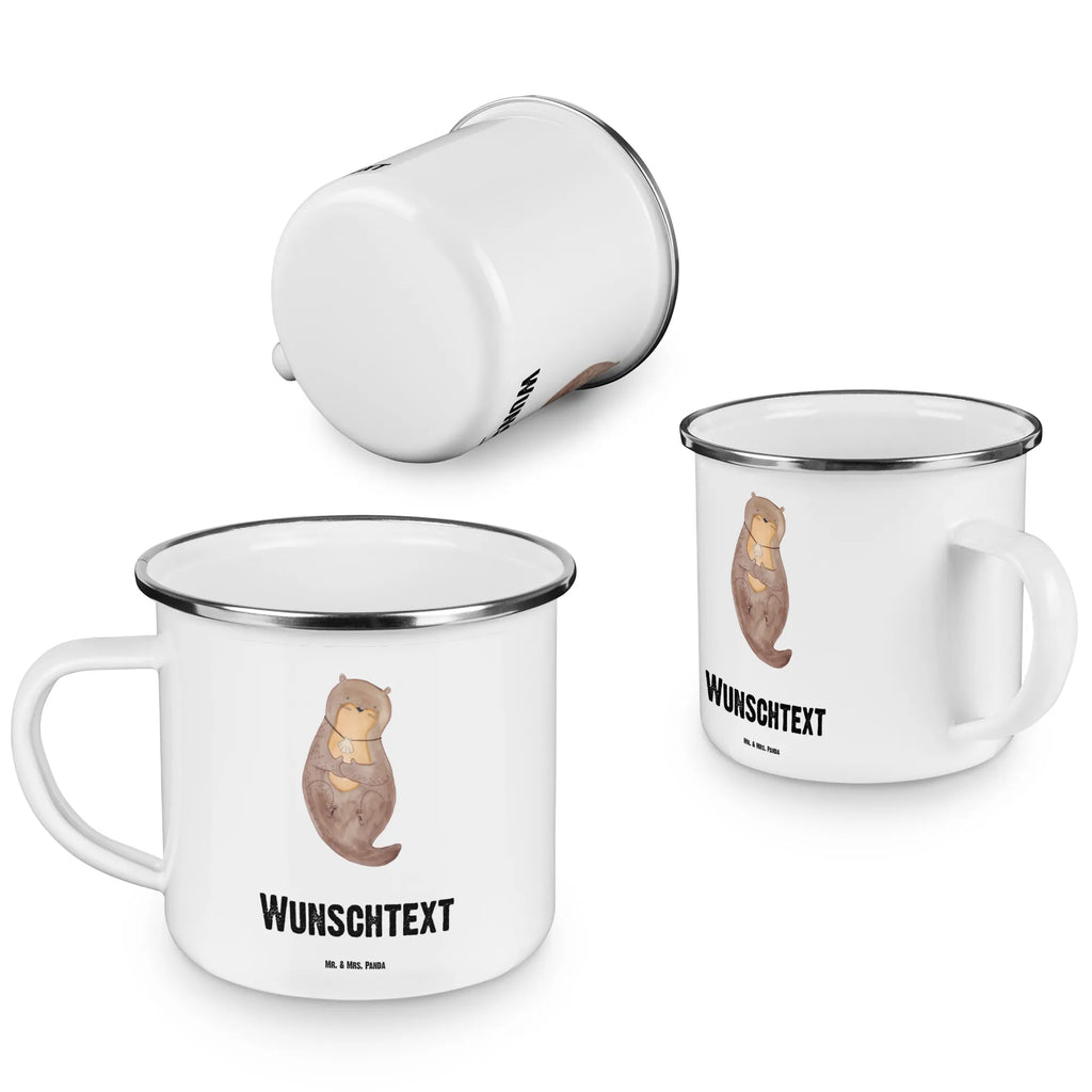 Personalisierte Emaille Tasse Otter mit Muschelmedaillon Personalisierte Tasse, Metalltasse, Tasse mit Namen, Abenteurer, Emaille Tasse mit Namen, Tasse Bedrucken, Camping, Kaffeetasse, Tassen Bedrucken, Campingtasse Personalisiert, Campingtasse Bedrucken, Kaffeebecher, Tasse, Emaille Tasse Personalisiert, Bergsteigen, Tasse Selbst Gestalten, Namenstasse, Personalisierte Tassen, Becher, Campinggeschirr Personalsisert, Otter, Fischotter, Seeotter, Motivation, Tagträumen, Grübeln, Otterliebe, Büro, Träumen