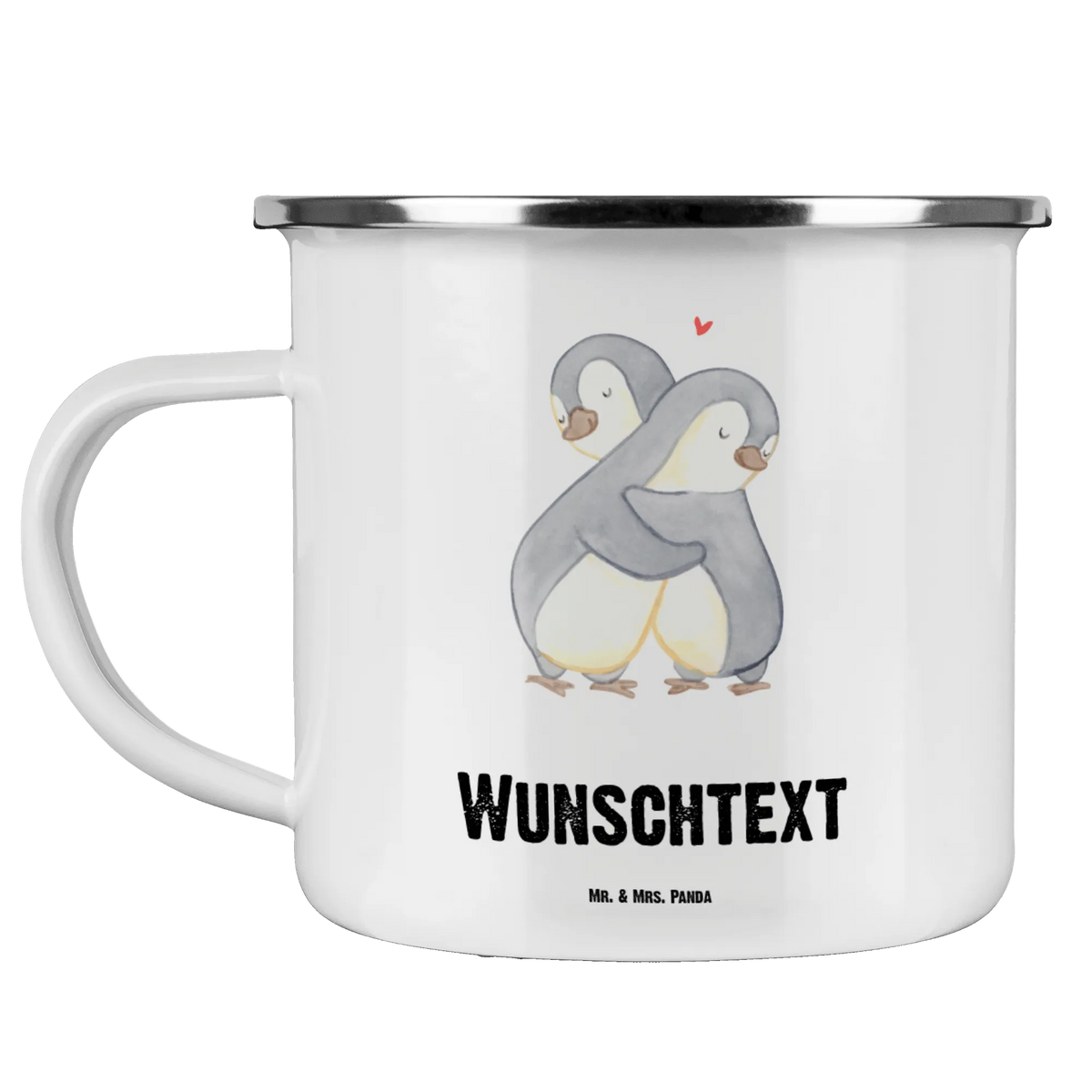 Personalised enamel cup penguin Best baby in the world for, thank you, gift, giving, birthday, birthday present, gift idea, souvenir, make you happy, gift tip, girlfriend, husband, honey, man, wife, Honey, pet name, boyfriend, wedding anniversary